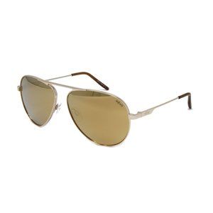 Revo Sunglasses Metro RE1163 04CH Gold Champagne Polarized Lens 60mm NEW!